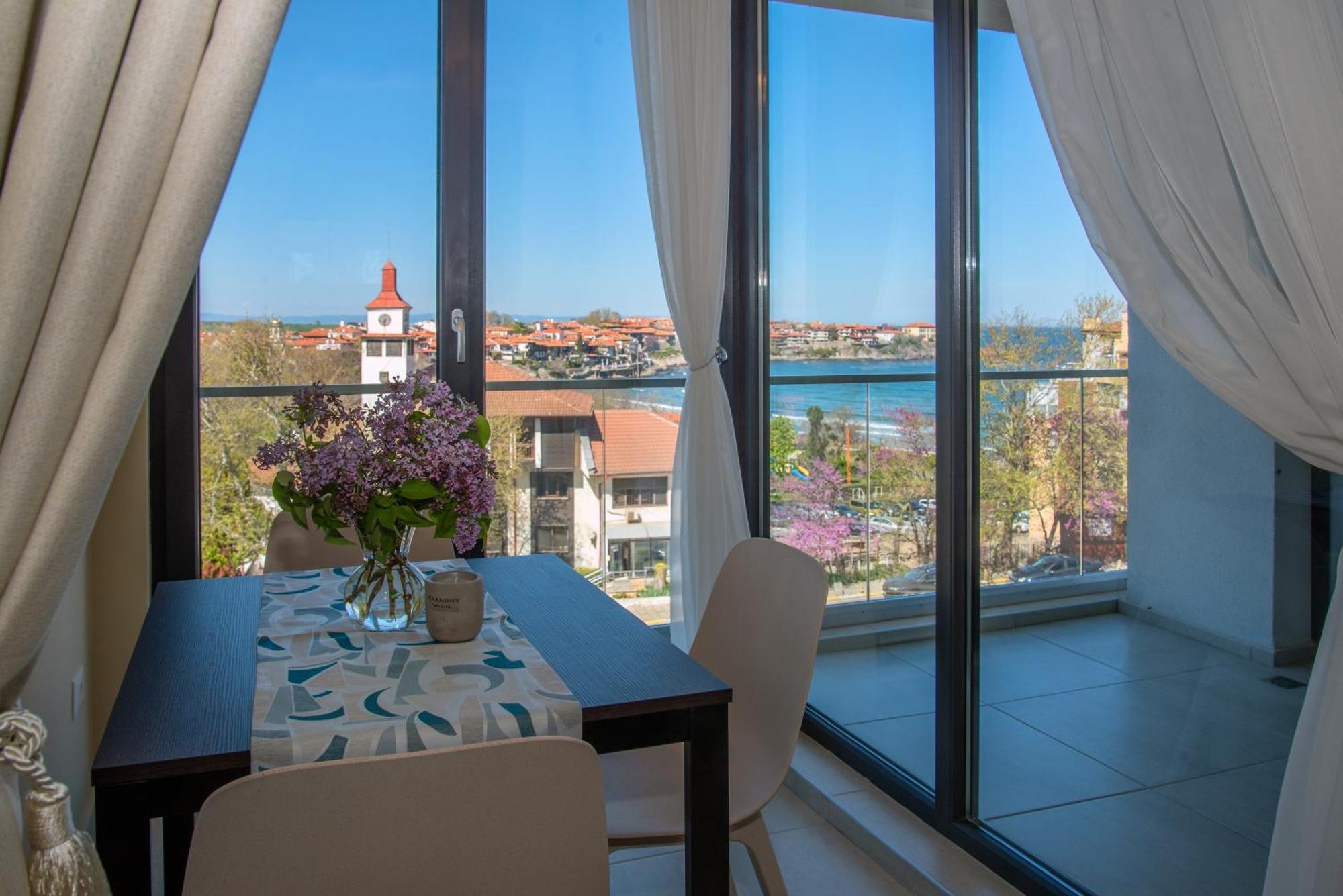 Студия Морска Хармония Sozopol Bagian luar foto
